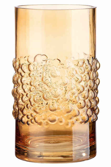 Vaza Sparkle, Sticla, Maro, 24x13 cm