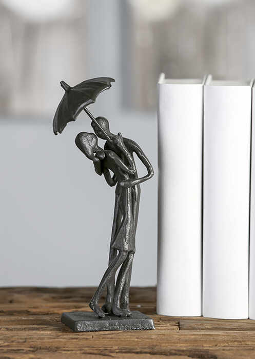 Figurina UMBRELLA, metal, 18x7x10 cm